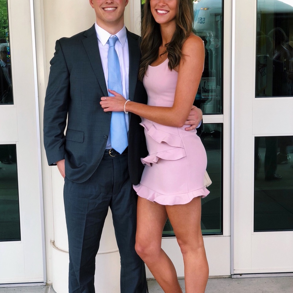 Hello Molly Pink/Mauve Dress